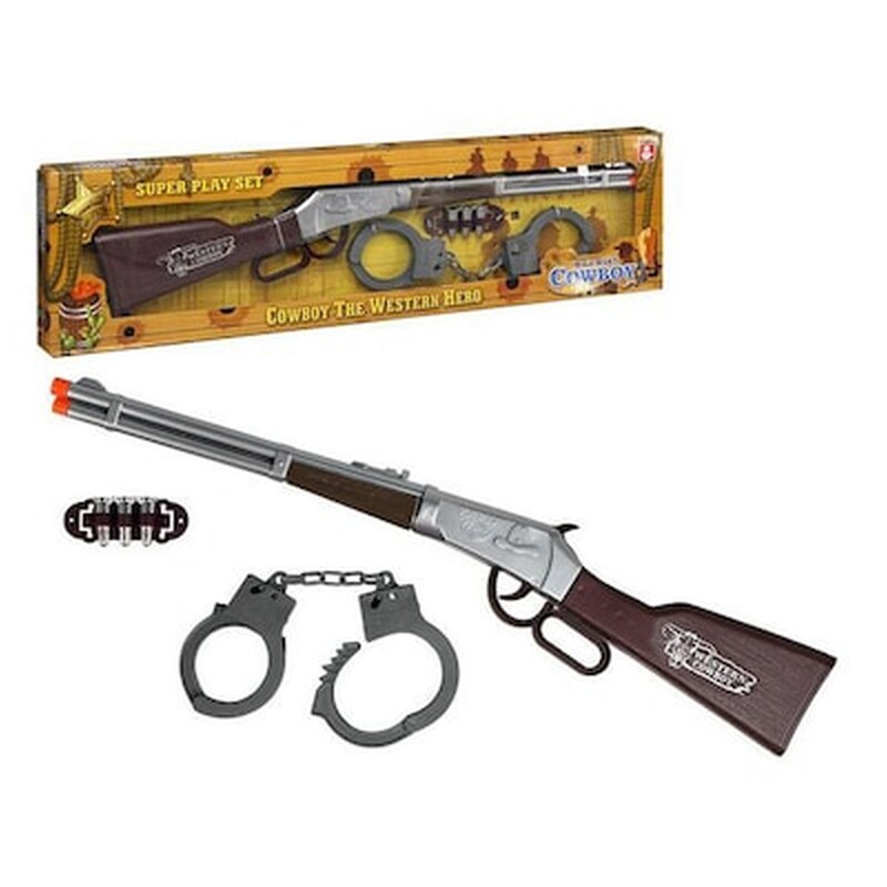 Playset Western Cowboy 119224 (3 Pcs) Bigbuy Fun