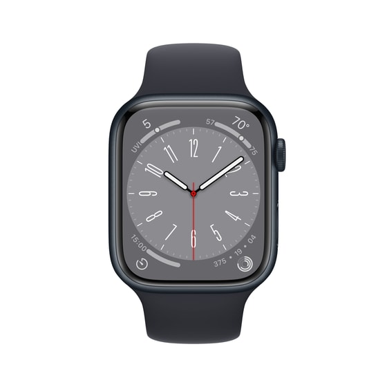 Apple Watch Series 8 Midnight Aluminium 41mm GPS - Midnight Sport Band Regular image 1
