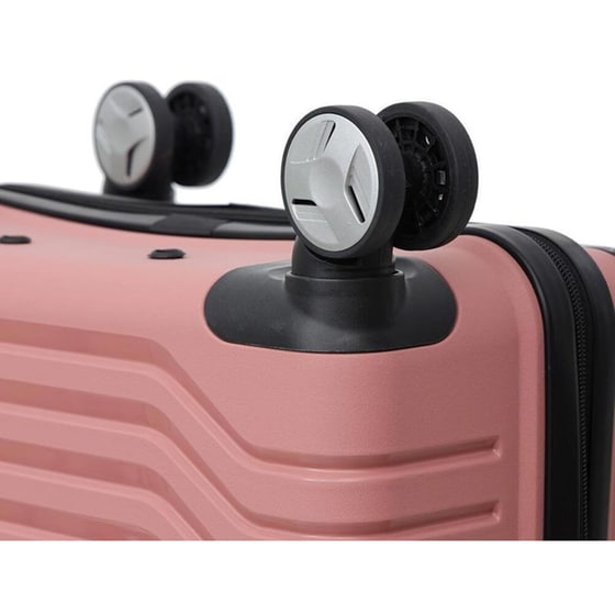 Σετ Βαλίτσες&nbsp;Amber&nbsp;Ροζ image 6