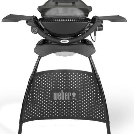 Ψησταριά BBQ Weber Q1400 με Βάση και Τραπεζάκια 1560 W Γκρί image 2