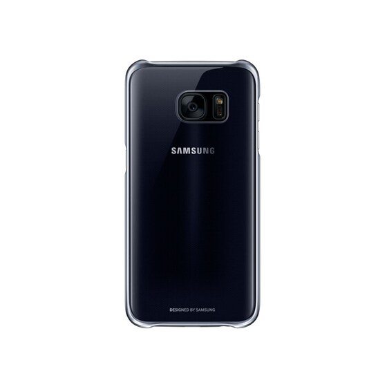 Θήκη Samsung Galaxy S7 - Samsung Clear Cover - Μαύρο image 3