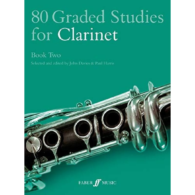 80 Graded Studies for Clarinet Book Two