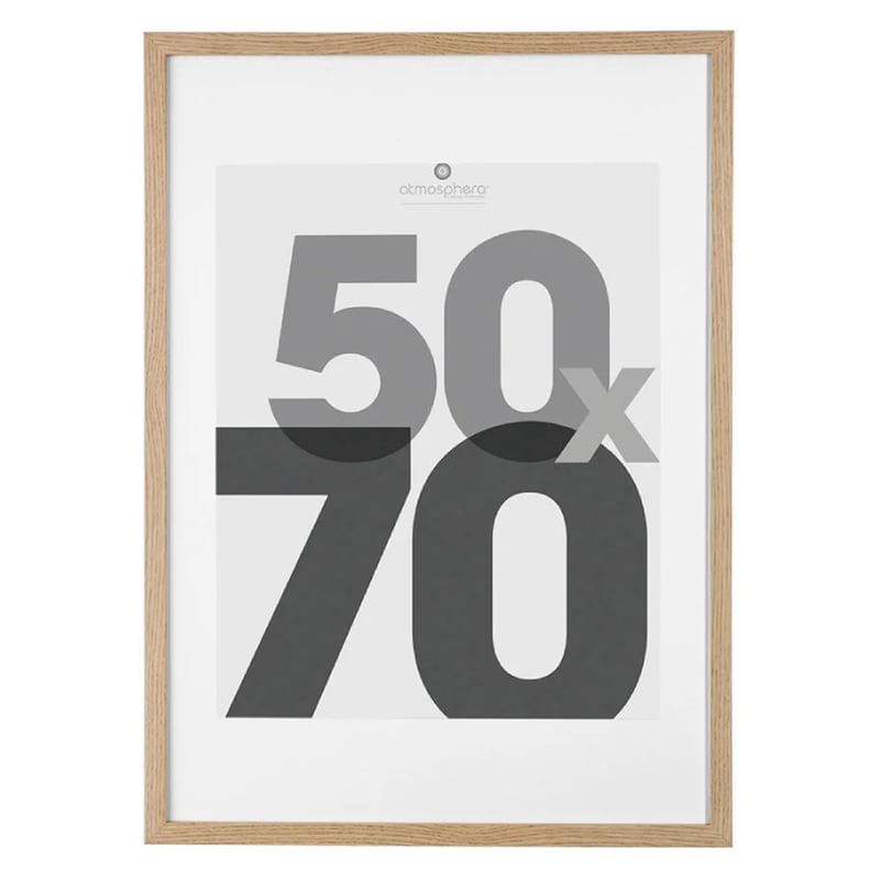 Κορνίζα Τοίχου Spitishop 121161c MDF 50x70 cm - Φυσικό