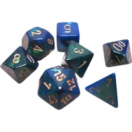 Chessex Gemini - Blue-green/Gold CHESSEX