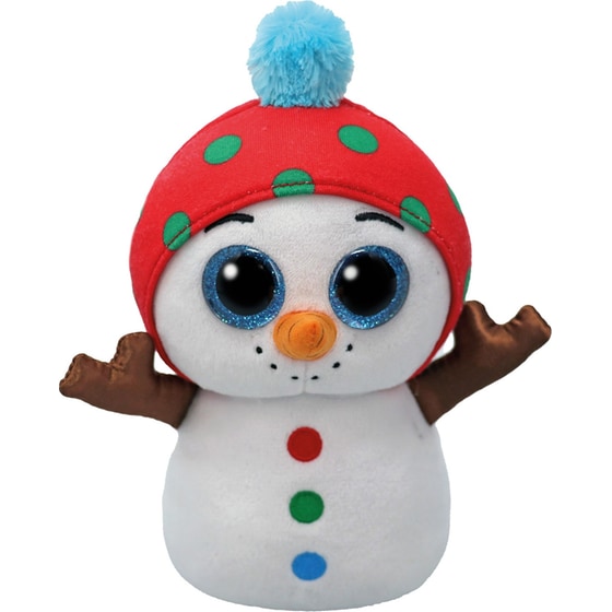 TY Beanie Boos Χνουδωτός Χιονάνθρωπος Λευκός 15εκ. image 0
