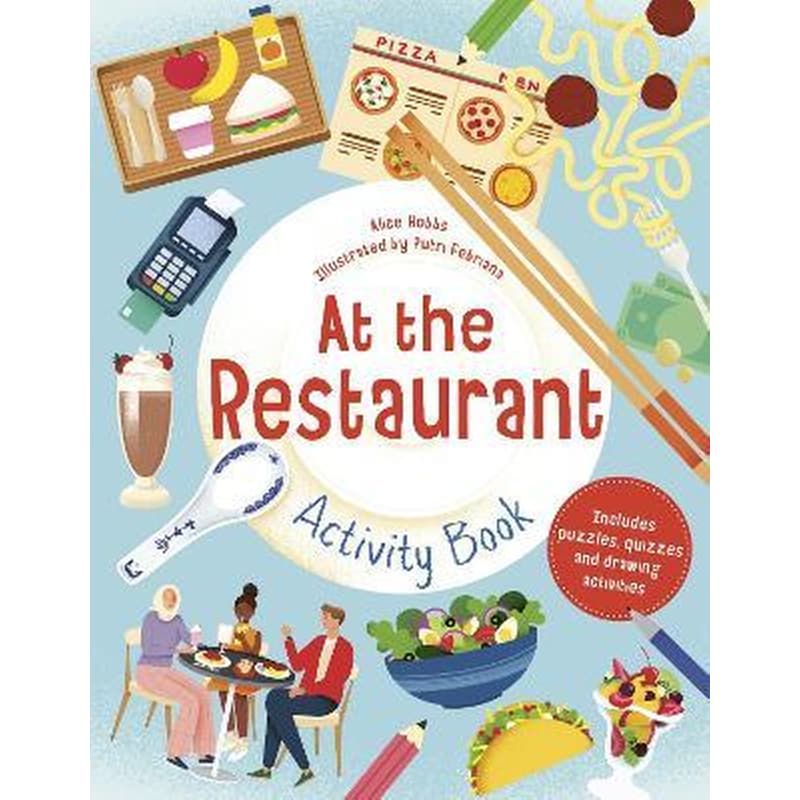 AT THE RESTAURANT ACTIVITY BOOK 1746882