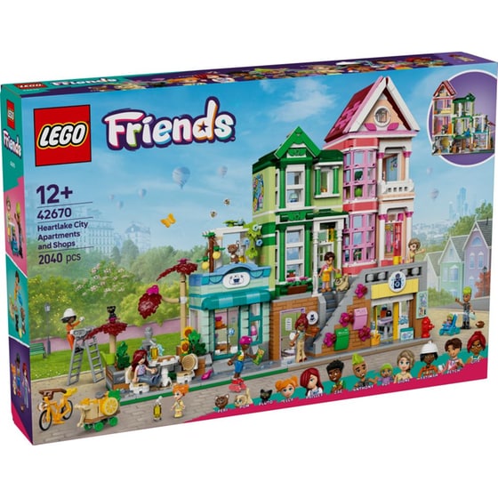 LEGO® Friends Heartlake City Apartments and Stores (42670) image 0