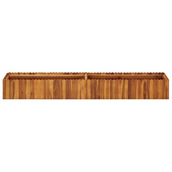 Vidaxl Ζαρντινιέρα Κήπου 200 X 30 X 25 Εκ. Από Μασίφ Ξύλο Ακακίας image 2