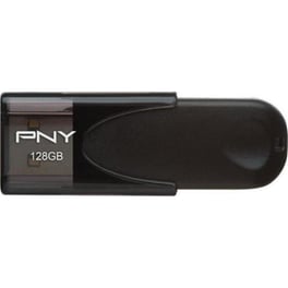 PNY Attaché 4 128GB USB 2.0 Stick Μαύρο