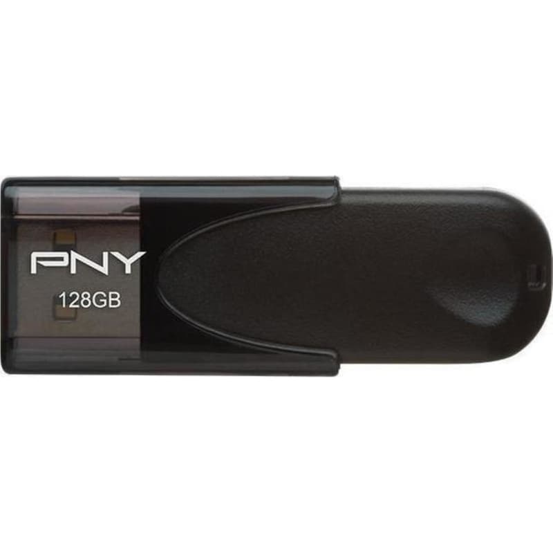 PNY PNY Attaché 4 128GB USB 2.0 Stick Μαύρο