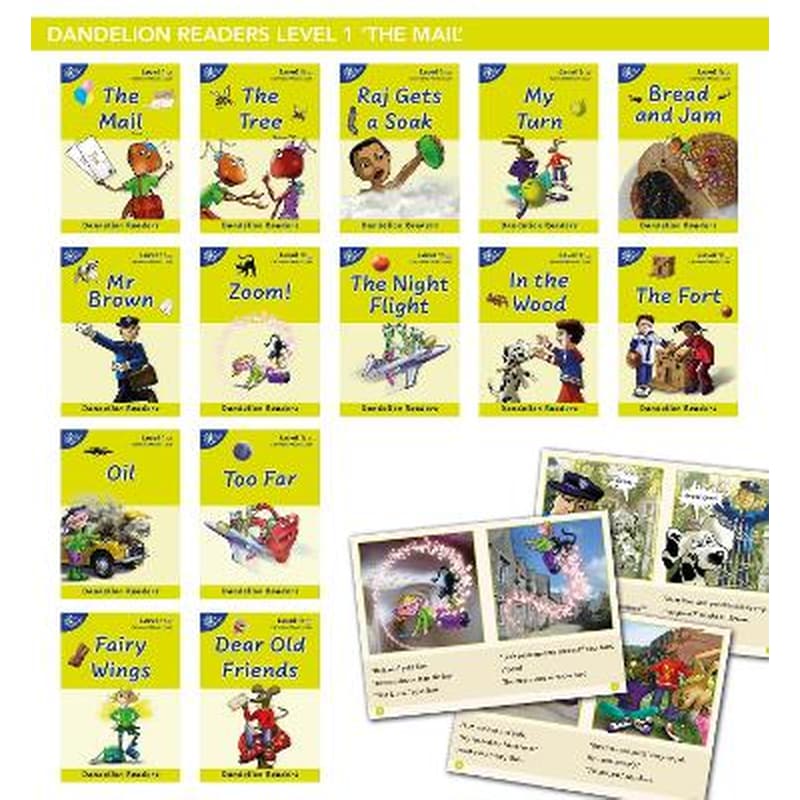 Phonic Books Dandelion Readers Vowel Spellings Level 1