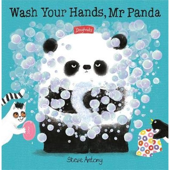 Wash Your Hands Mr Panda image 0