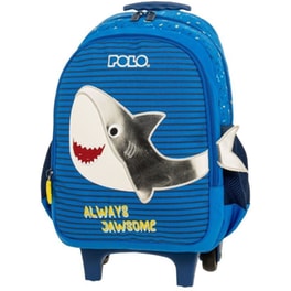 Τσάντα Τρόλεϋ Νηπιαγωγείου Polo Junior Fizz Shark