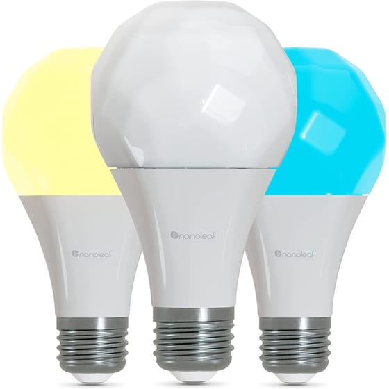 Έξυπνες Λάμπες LED Nanoleaf E27 3 Τμχ - RGBW image 0