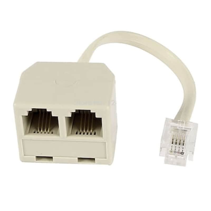 POWERTECH Αντάπτορας Powertech RJ45 Male σε 2x RJ45 Female