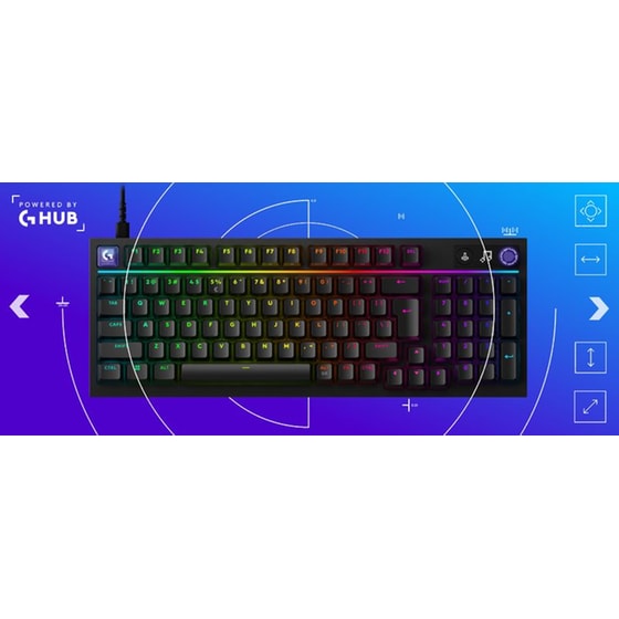 Logitech G G316 X  Gaming Μηχανικό Ενσύρματο Πληκτρολόγιο Full Size με RGB (US) image 14