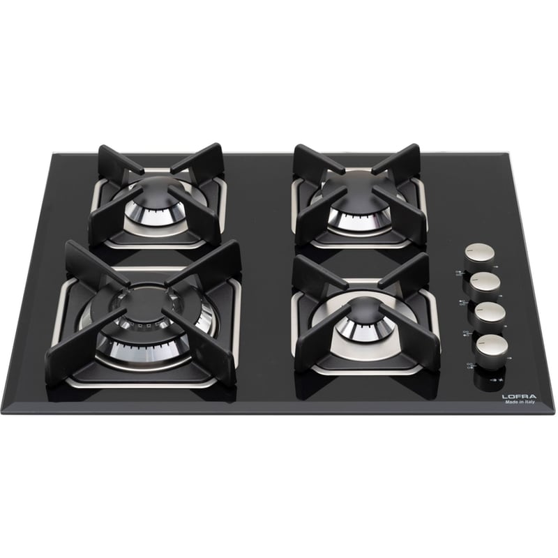 LOFRA HGN6HO/GC00(GPL) 62 cm Μαύρη Εστία Υγραερίου Αυτόνομη
