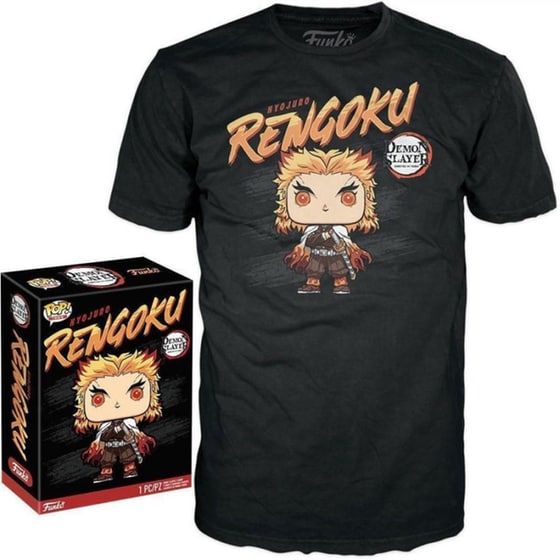 Funko Boxed Tee: Demon Slayer - Rengoku (S) image 0