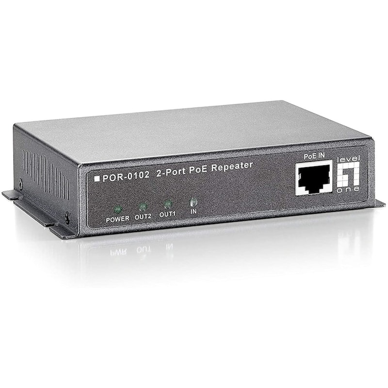 LEVELONE LevelOne POR-0102 Network Extender-Repeater Fast Ethernet (100 Mbps)