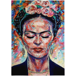Μοντέρνος Πίνακας 24Mall Frida Kahlo 70x100 cm