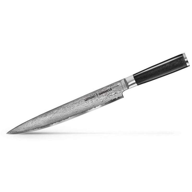 SAMURA Κρέατος Samura Damascus Μαχαίρι από Δαμασκηνό Ατσάλι 23 cm - Μαύρο