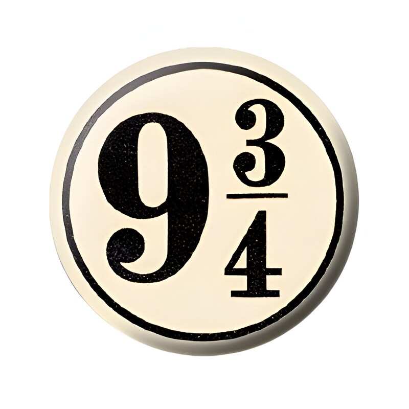 Κονκάρδα Pyramid Harry Potter Platform 9 3/4 - Μπεζ/Μαύρη