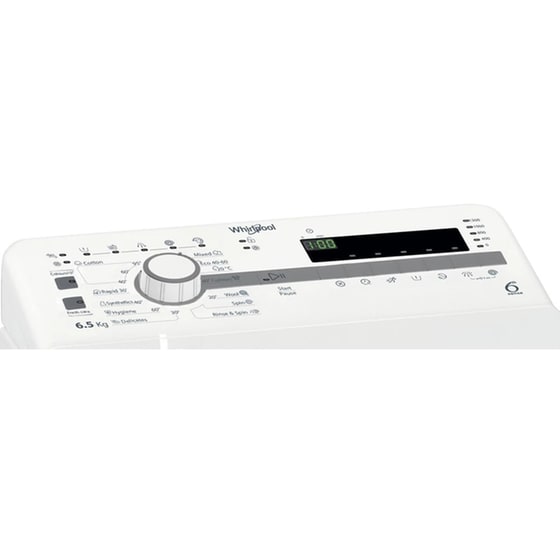 WHIRLPOOL TDLR 65230SS EU/N 6.5 kg 1.200 Στροφές Λευκό Πλυντήριο Ρούχων image 6