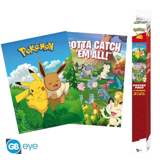 Αφίσα Pokemon Κάθετη 38 x 52 cm image 0