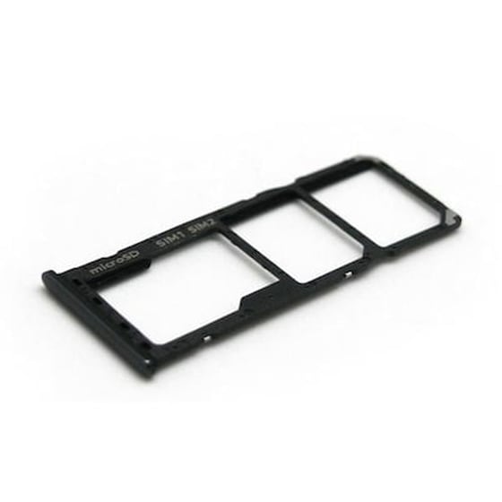 Βάση Κάρτας Sim + Sd Samsung A505f Galaxy A50 Μαύρο image 0