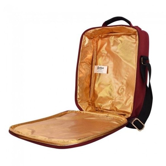 Τσαντάκι Φαγητού Harry Potter Crest Deluxe Burgundy image 4