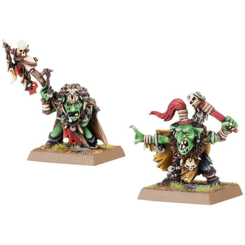 Orc And Goblin Tribes Goblin Shaman Warhammer: The Old War GAMES WORKSHOP