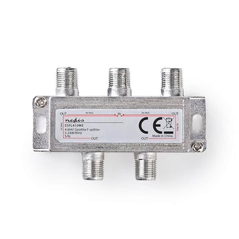NEDIS Αντάπτορας Nedis Sspl410me Satellite F-splitter