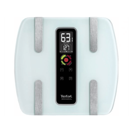 Ζυγαριά Σώματος TEFAL BODYSIGNAL BM7100 με Λιπομετρητή Λευκό image 1