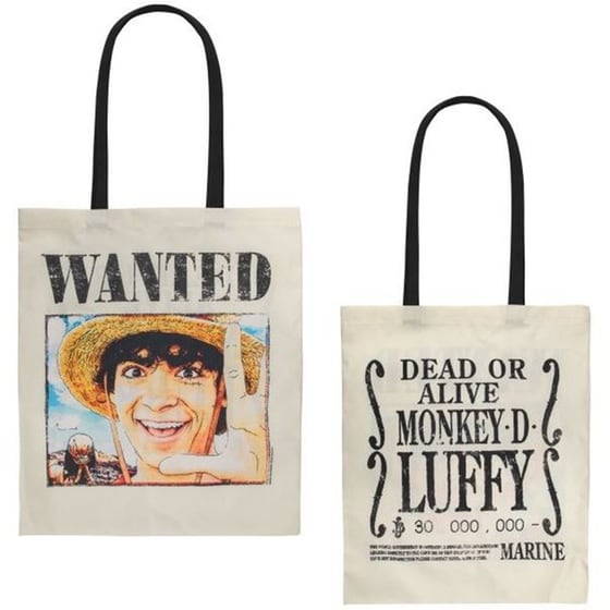 Tote Bag Cinereplicas One Piece - Wanted Luffy image 0
