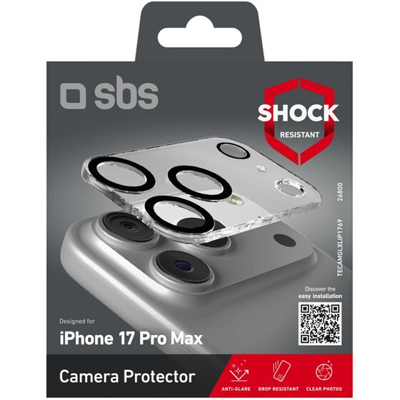 Προστατευτικό καμερών Apple iPhone 17 Pro Max - SBS Camera Lens Protector image 1