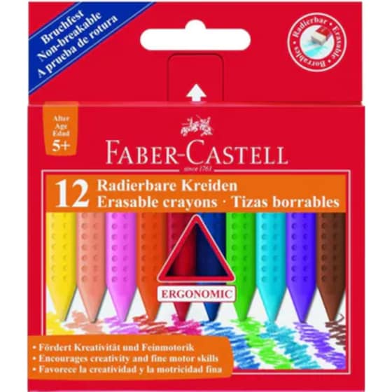 Κηρομπογιές Faber Castell Crayon Box 122520 12 Τεμάχια image 0