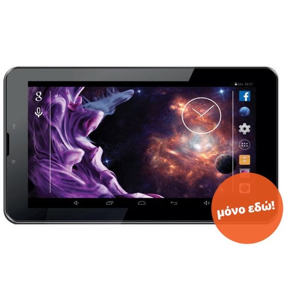 eSTAR Go! Tablet 7" 8GB Μαύρο image 0