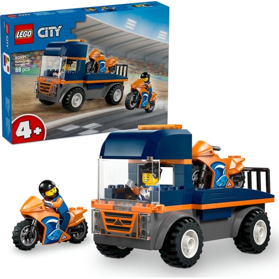 LEGO® City Μεταφορικό Μοτοσικλετών (60491) image 6