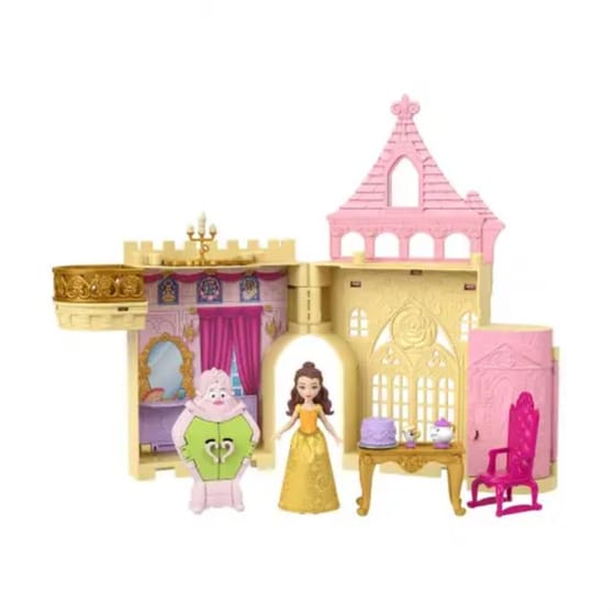 Μίνι Κούκλα Mattel Disney Princess Το Παλάτι Της Πεντάμορφης image 1