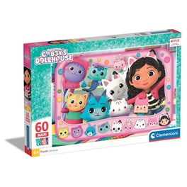Παιδικό Παζλ Clementoni Maxi Super Color Gabby's Dollhouse (60 Κομμάτια)