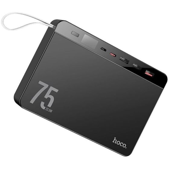 Powerbank Hoco J94 Overlord 75.000 mAh - Μαύρο image 1