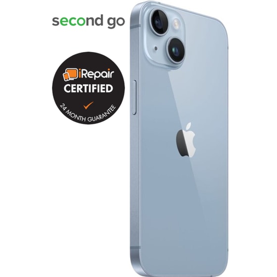 Μεταχειρισμένο Apple iPhone 14 128GB Blue second go Certified by iRepair image 4