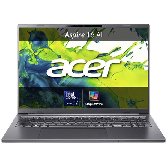 Acer Aspire 16 AI A16-52M-56G1 + Copilot PC 16" WUXGA OLED (Intel Core Ultra 5-226V/16 GB/512 GB SSD/Arc Graphics/Win11Home) Laptop image 0