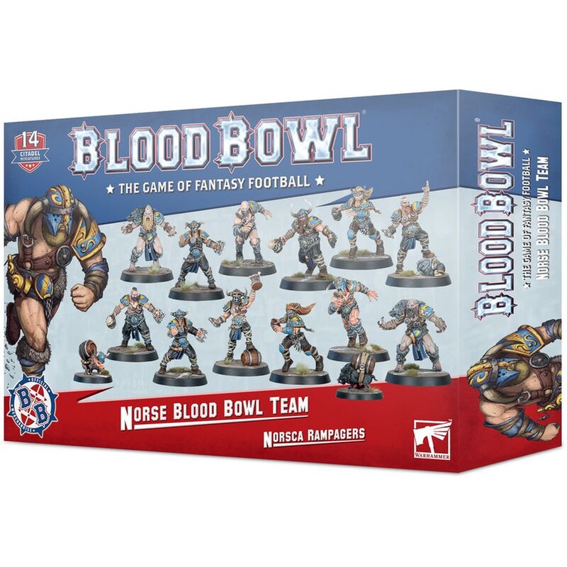 Blood Bowl: Norse Team Warhammer 40k GAMES WORKSHOP