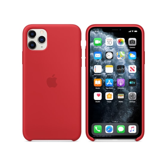 Θήκη iPhone 11 Pro Max - Apple Silicone Case - Red image 0
