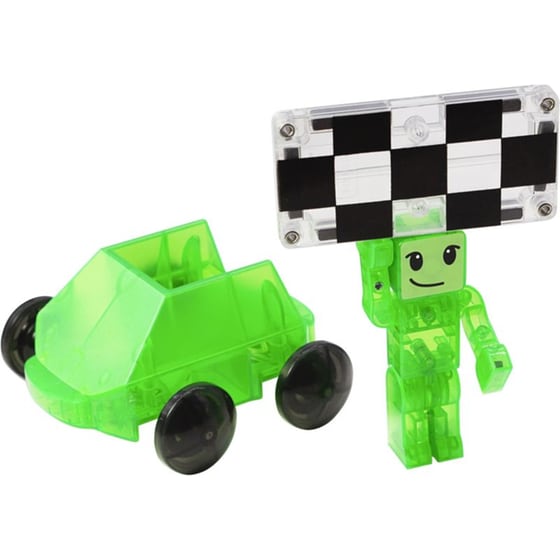 Magna-Tiles® Downhill Duo Μαγνητικό Παιχνίδι Κατασκευών - 40 Κομμάτια (23840) image 1
