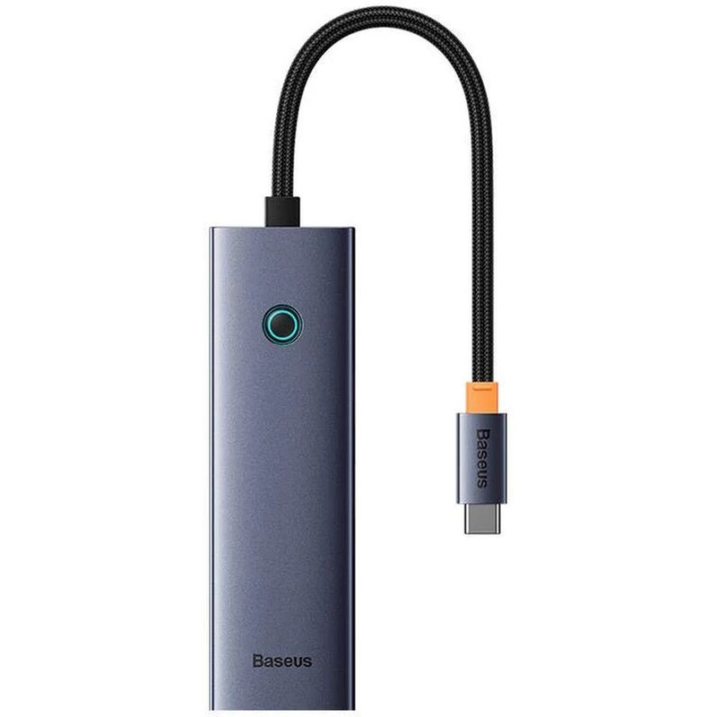 Baseus UltraJoy USB Hub 4 σε 1 USB-C - Ανθρακί