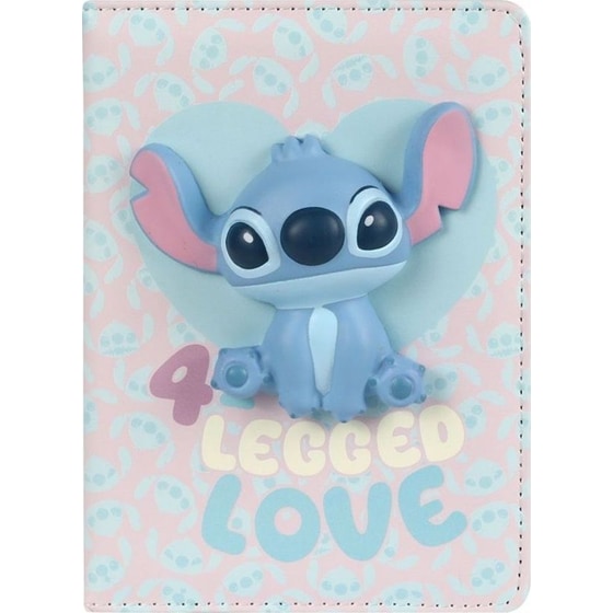 Coolpack Τετράδιο Σημειώσεων Β6 με 3D Φιγούρα Disney Stitch 3 Θεμάτων 100 Φύλλων image 0