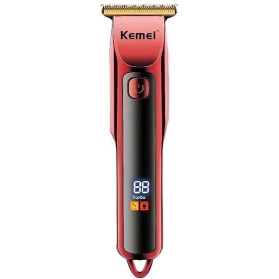 Κουρευτική Μηχανή Kemei KM-3709 - Κόκκινο image 0