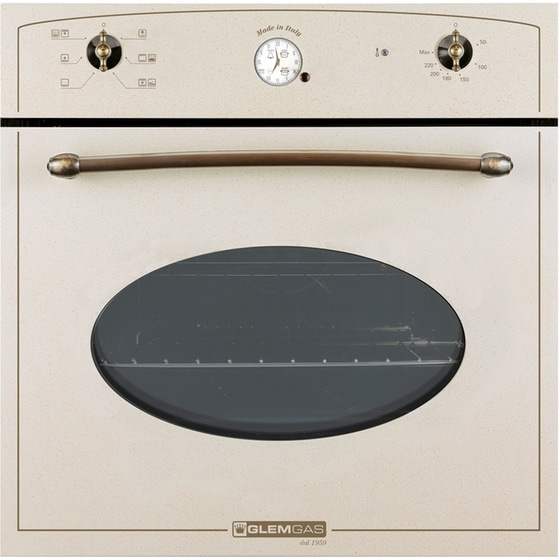 GLEMGAS GFT64SA-S3 64 Lt Μπεζ Εντοιχιζόμενος Φούρνος Άνω Πάγκου image 0